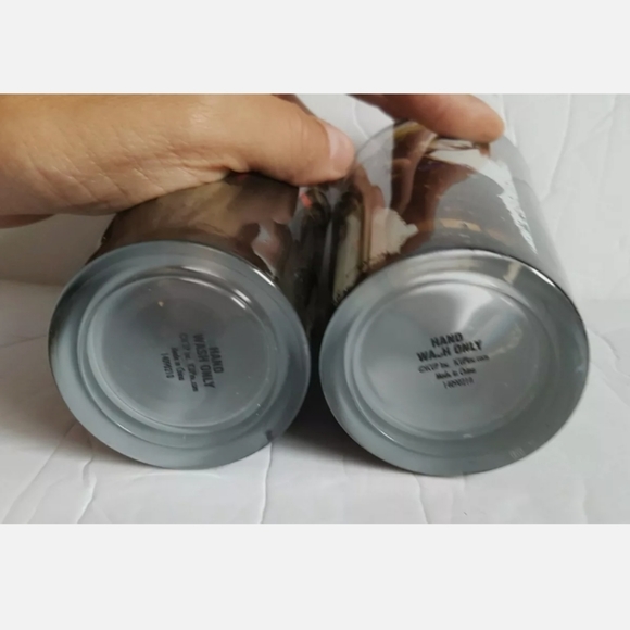 DC Comics Harley Quinn Set Of 2 Glass Drinking Glasses 16 Oz - Picture 6 of 9